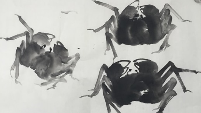 水墨画教室(動物編)10回目