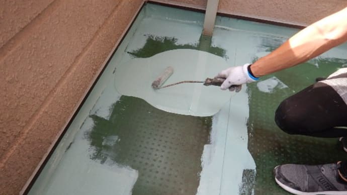 シート防水のバルコニーのメンテナンス