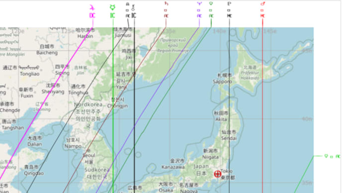 5月4日 獅子座上弦の地図