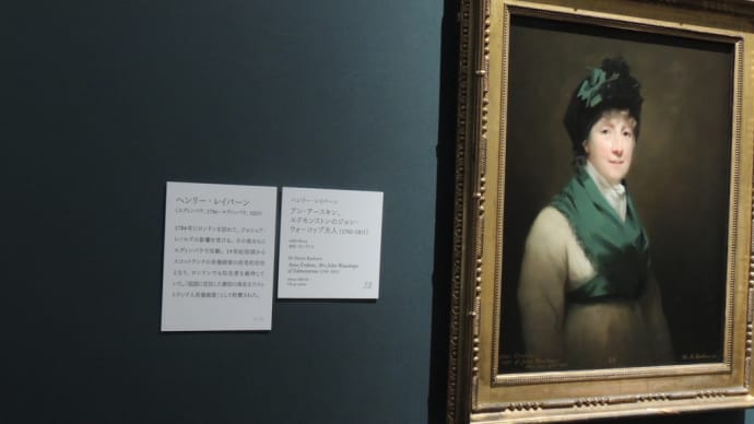 ヘンリー・レイバーン(1756-1823)「アン・アースキン・エドモンストンのジョン・ウォーコップ夫人(1740-1811)」(1800-05年)