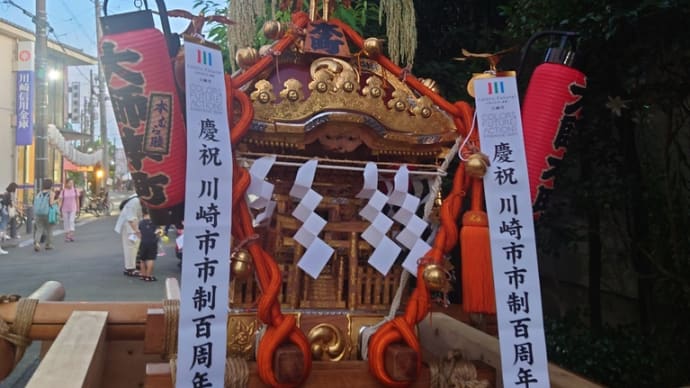 地元の夏祭りは