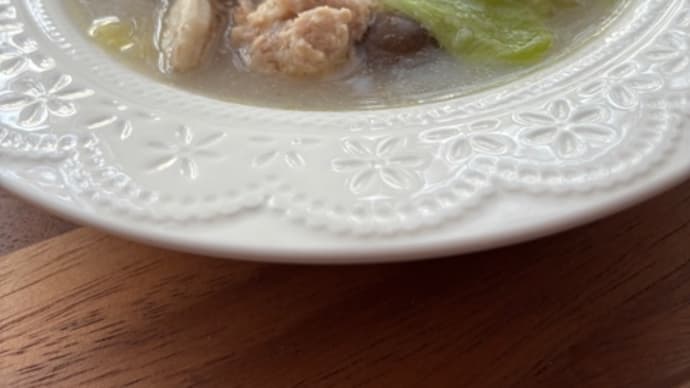 肉団子と野菜のスープ