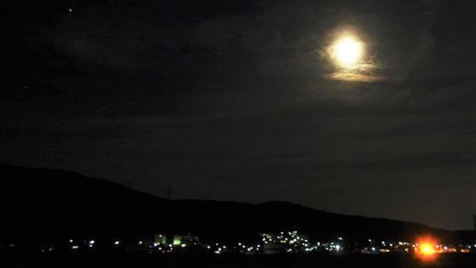 一脚で夜空撮影　in 夜散歩