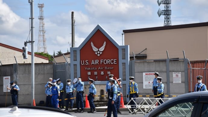 東京都福生市 横田基地日米友好祭:フレンドシップフェスティバル2022(1)3年振りに横田基地に入ります