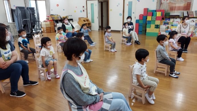 交通安全教室、あおぐみさんの様子