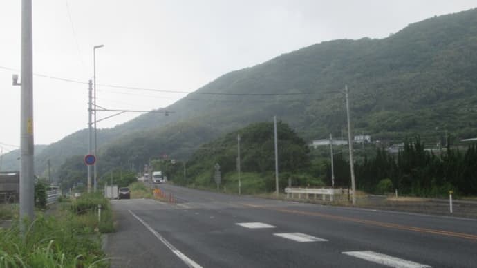 国道2号富海拡幅の2024/5/下旬時点の工事状況(前)