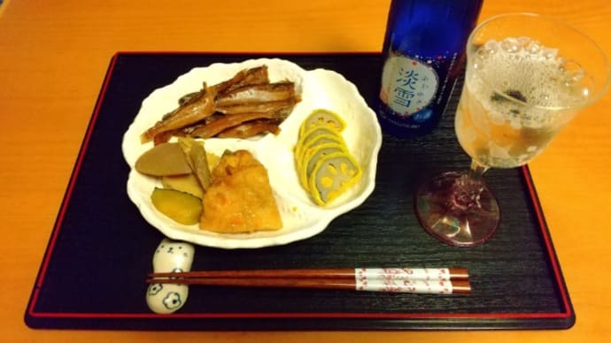 ほろ酔いセットと亀萬酒造のにごり原酒