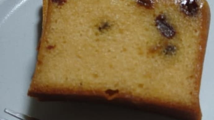 ヤマザキのフルーツケーキ