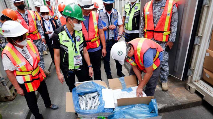 大量の覚せい剤密輸