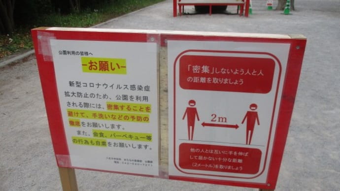 富士森公園児童遊園の遊具が規制解除されましたね(2020年5月31日現在)