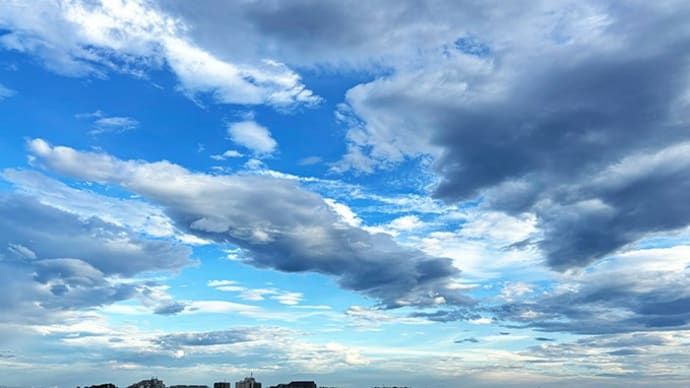 虹が出た、また