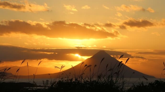 枕崎市 白沢海岸の日の出🌄