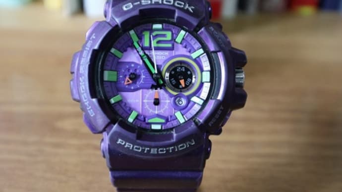 CASIO G-SHOCK GAC-110 「 エヴァンゲリヲン初号機カラー 」