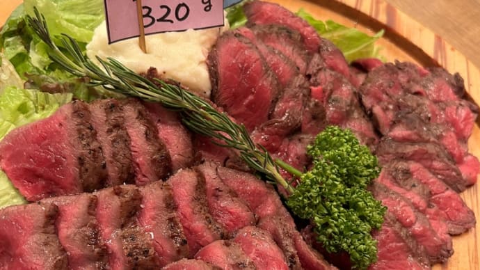 結婚記念日にお肉。