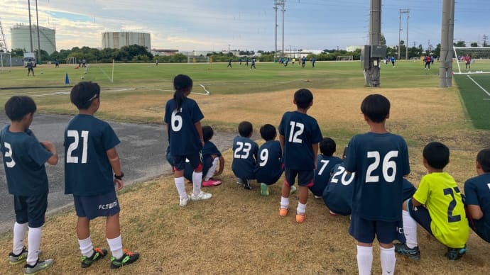 グランド到着🚌⚽️