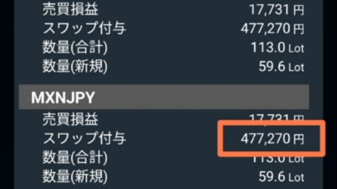 2023年スワップ　47万7270円