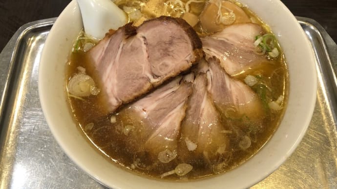 【千葉 柏】 大勝「チャーシューメン 小(1050円)+味付け玉子(100円)」