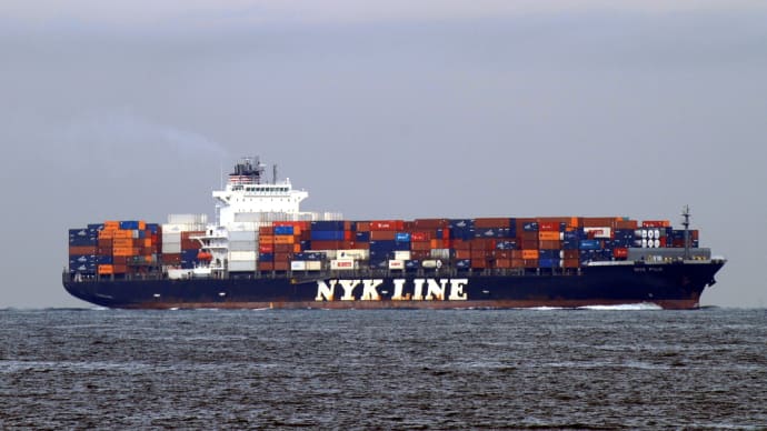 コンテナ船 「 NYK FUJI 」 （ SGP / 日本郵船 ）2015年12月 観音崎
