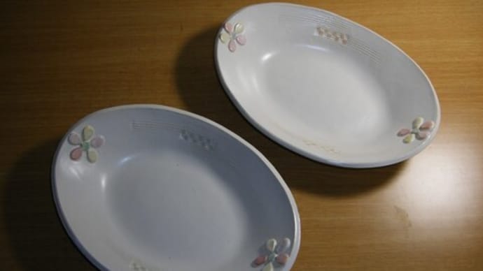タタラ作りの食器／作品回顧展 2008 №16