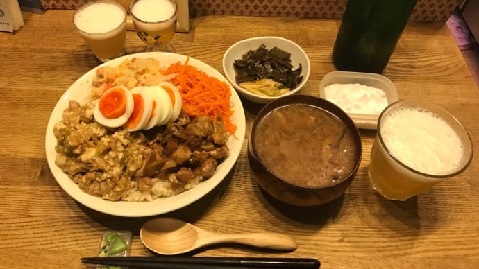 今晩御飯〜本日も一食で