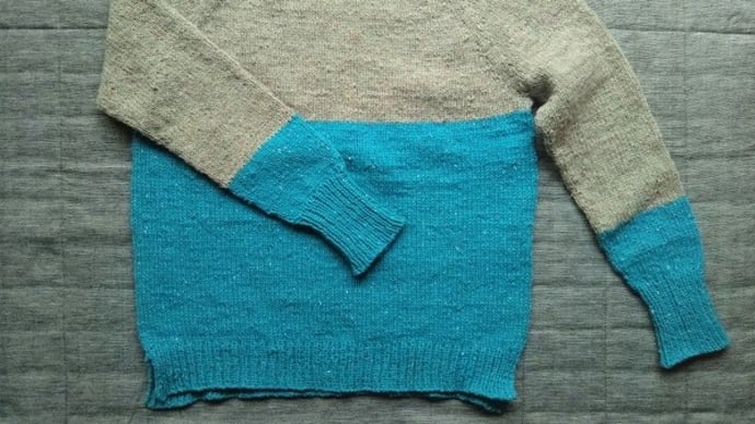 トップダウンでラグランスリーブのセーターを編む⑥完成！と目次