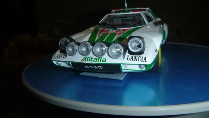 全製作過程:ハセガワ 1/24 ランチァ ストラトス 1977 モンテカルロラリー ウィナー プラモデル CR32