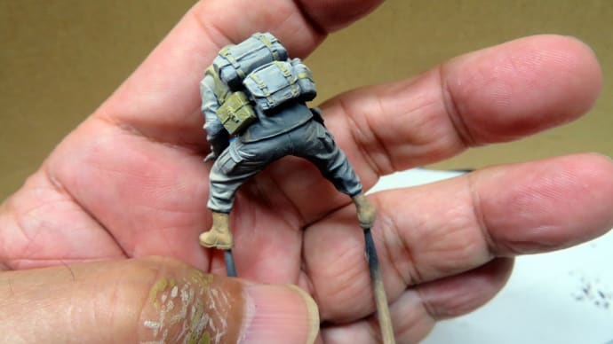 アメリカ海兵隊イラク MB 1/35 #3 基本色のハイライト