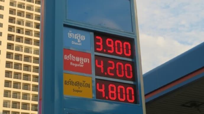 カンボジア　2023年6月の物価上昇率