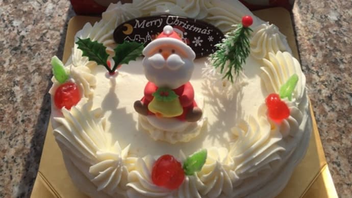 和菓子屋さんのクリスマスケーキ