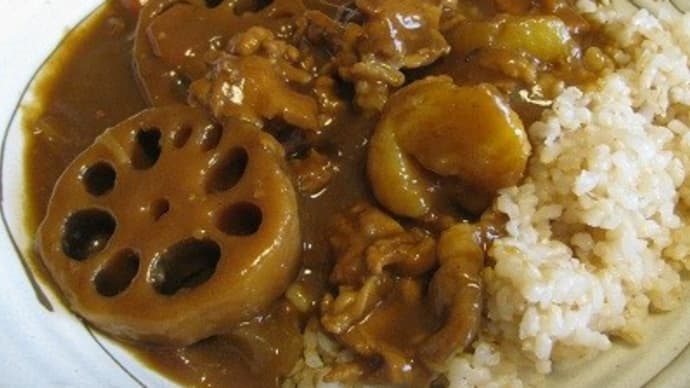 『軍鶏肉とローズポークのカレー』
