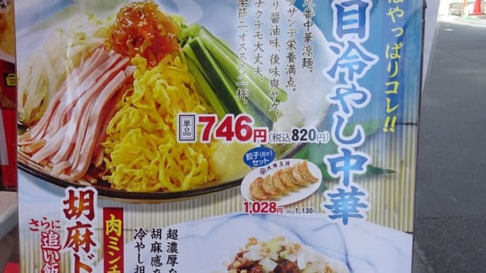 暑い時(真夏)の昼食、これを見ると通り過ごせないね!と言う事でいきまひょう!!