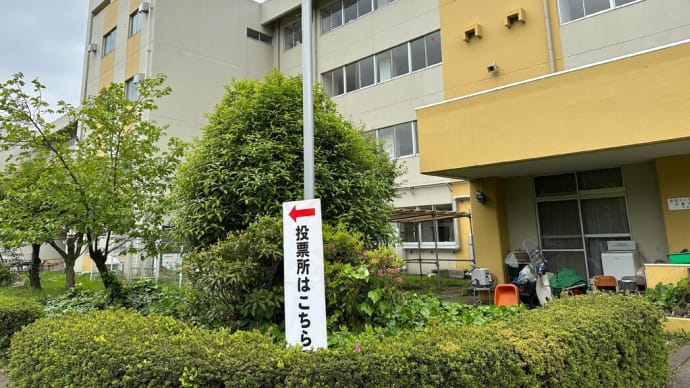 多摩市議会議員選挙投票日