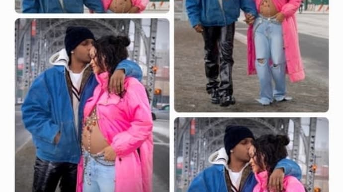Rihanna いつの間に…