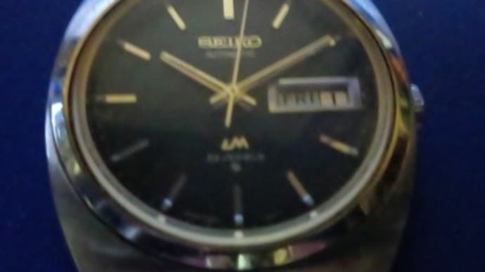 セイコー／ロードマチック、祖父に買ってもらった時計なんだね：D