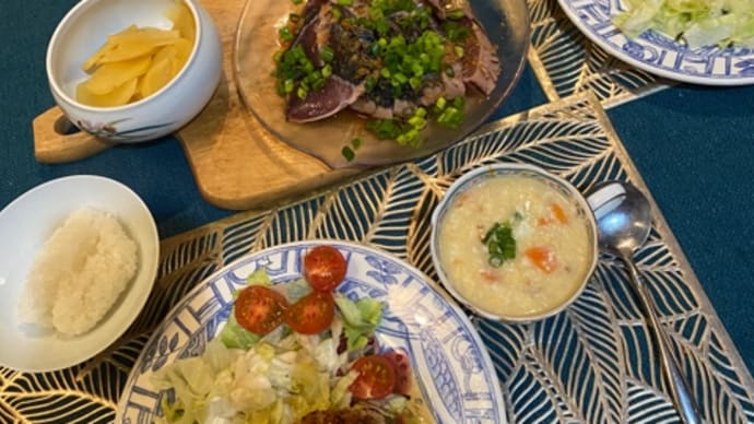 実家のごはん