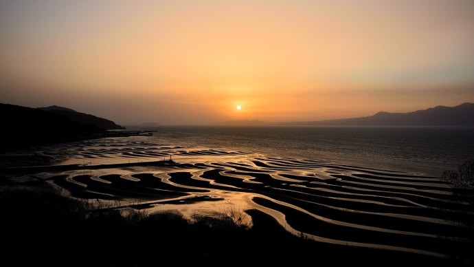 九州絶景! 御輿来海岸 ~日本の渚・夕陽百選~