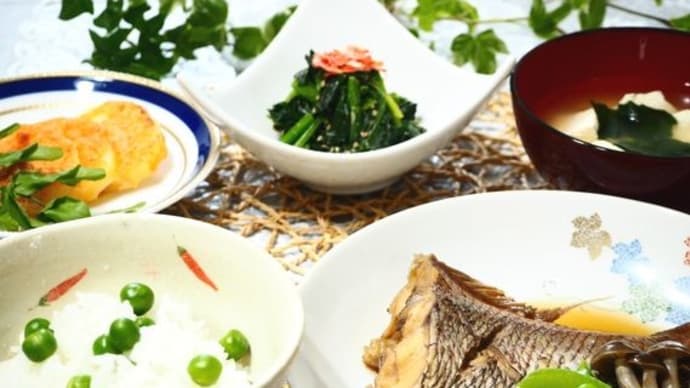 ♪鯛の煮つけ&新じゃがいもの明太マヨソース焼き♪