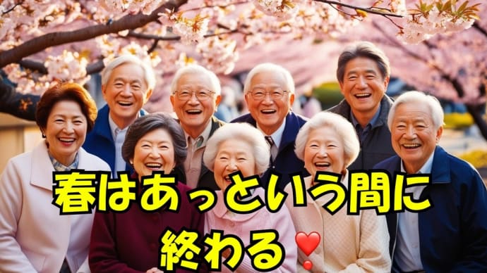 春はあっという間に終わる