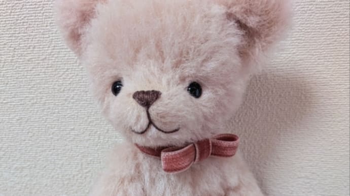 生徒さんの作品 桜色のファーストベア