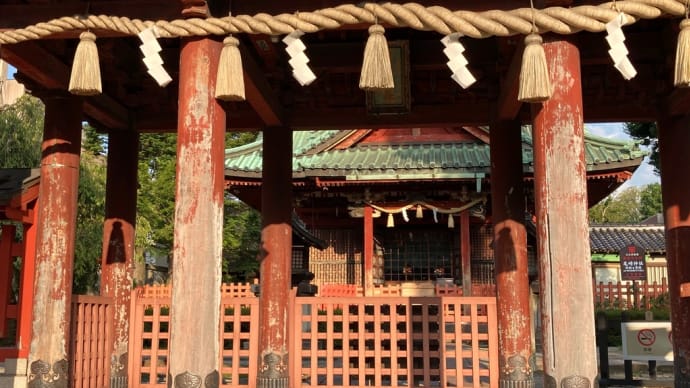 尾崎神社参拝