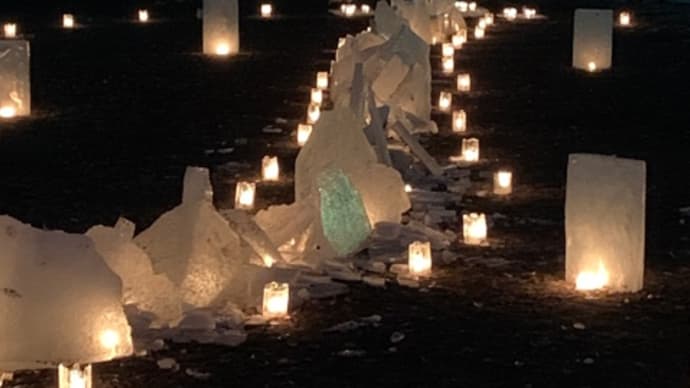 アイスキャンドル 高島城