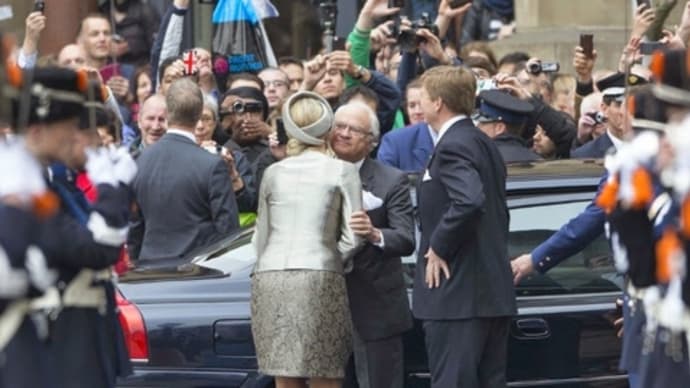 スウェーデン国王御夫妻オランダ訪問