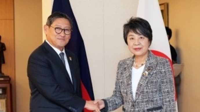 日・カンボジア外相会談