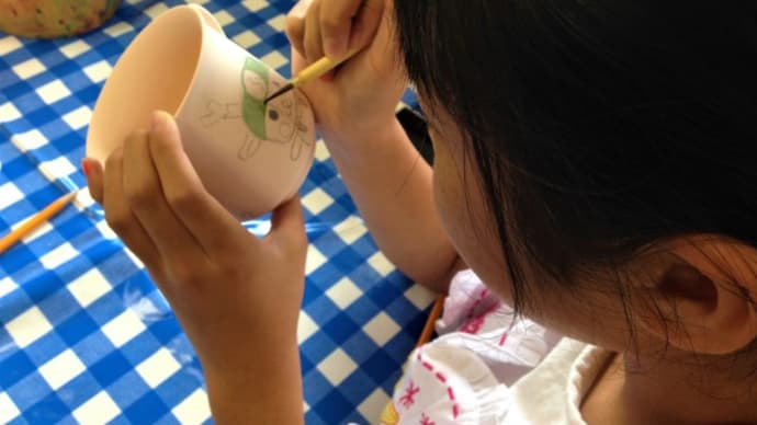 ~ 夏休みイベント2019『陶芸絵付け体験』開催しました! ~