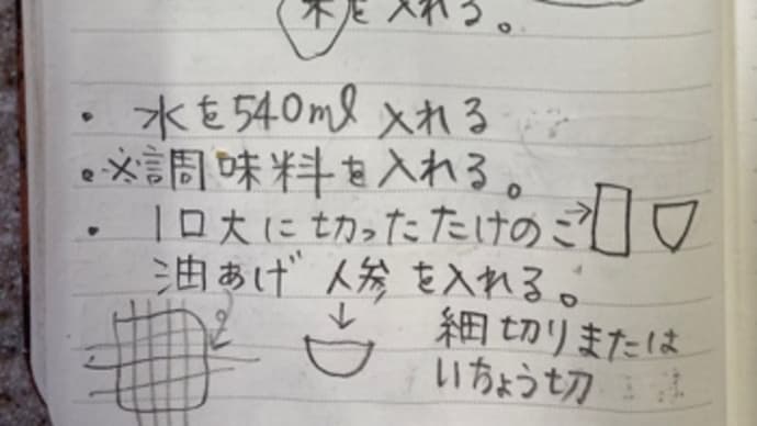 たけのこご飯 ♪