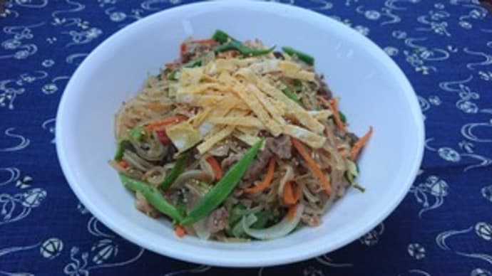 野菜いっぱいのチャプチェ
