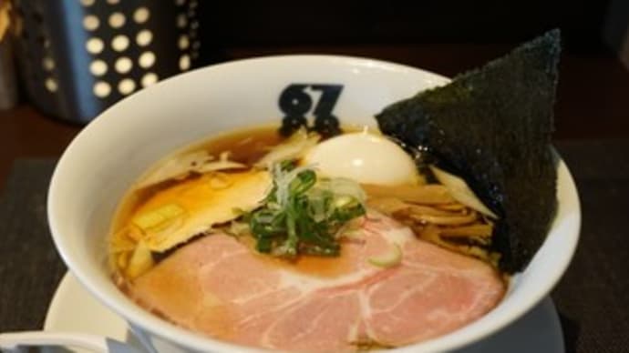 19095 牟岐縄屋@福井 3月15日 複合系鶏醤油ラーメン、王道の一杯! 「縄中華」