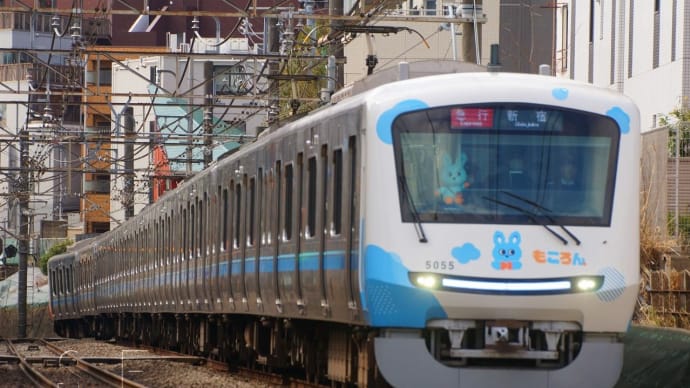 2024年3月2日 小田急 南新宿 5055F もころん号