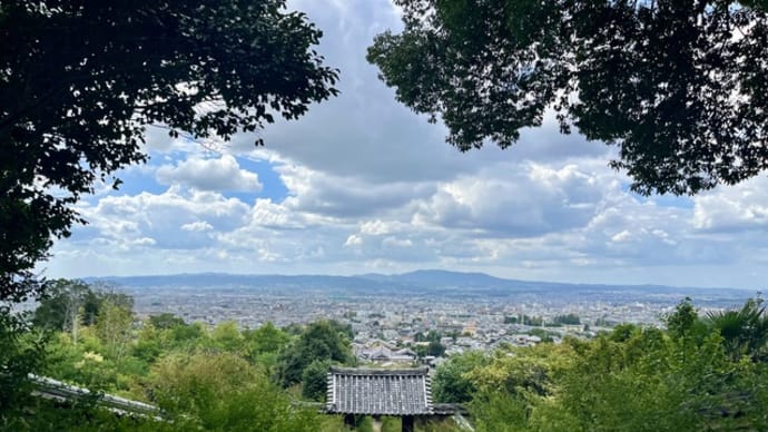 萩の白毫寺と、高畑の新薬師寺