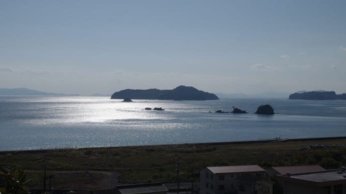 島の午後から夕方